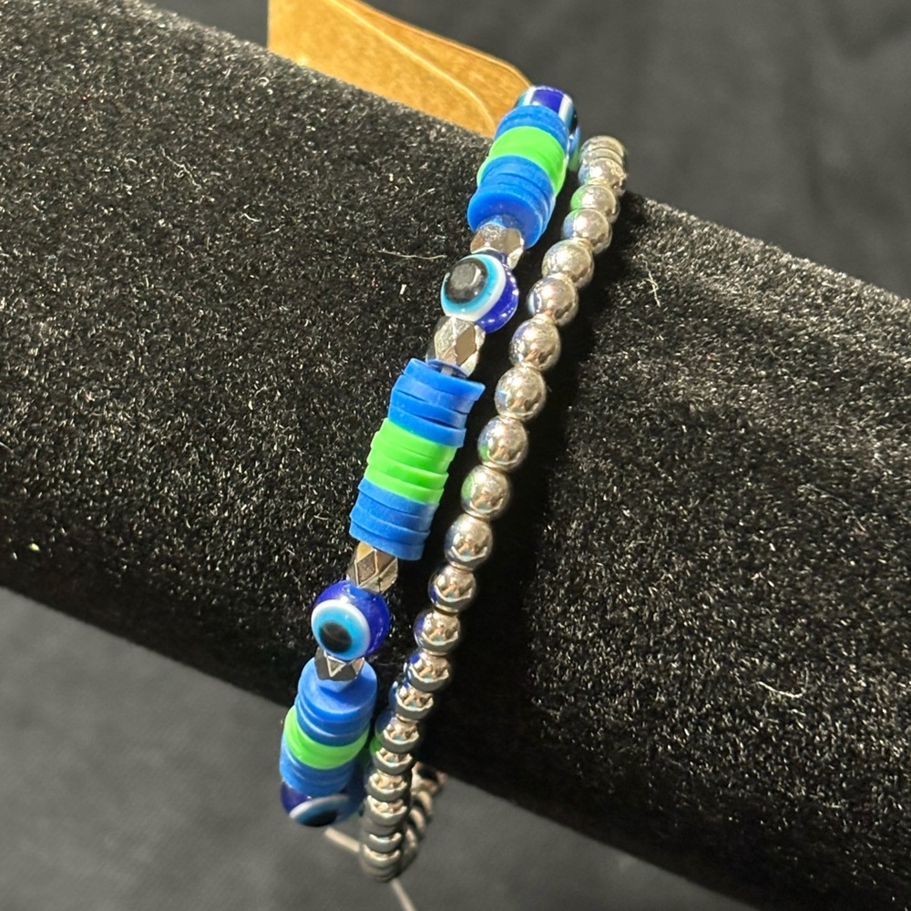 🐠 Evil eye stretchy bracelet